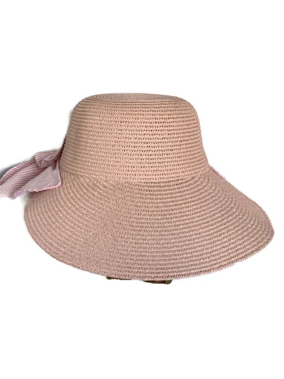 NEW-SOFT Straw Wide Brim Neck Protection Visor Hat - Picture 5 of 8